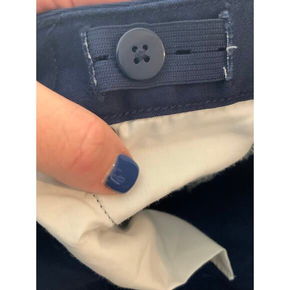 Lands' End Navy Chino‎ Pants size 14 - Picture 4 of 4